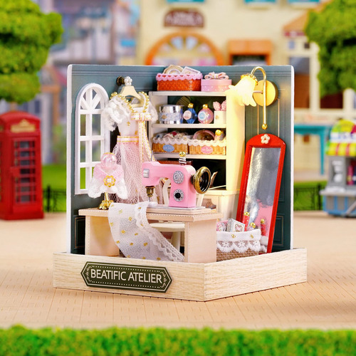 Kit De Casa Diy Con Luz Led Y Accesorios Serie Qt