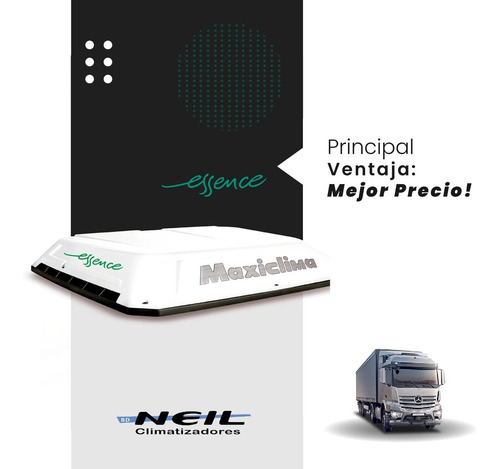 Imagen 8 de 10 de Climatizador Evaporativo Frio Maxiclima Essence Camion 12v