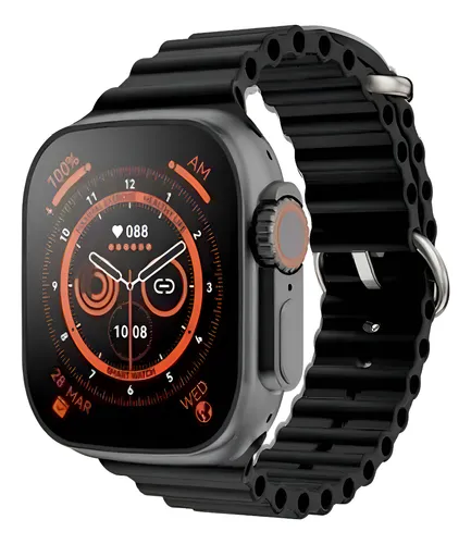 Smartwatch Genérica t800 ultra tela de 1.99" com pulseira de sili...
