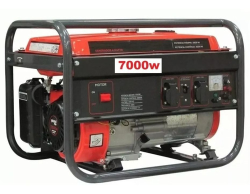 Generador 7000w Hessen Pro 4 Tiempos A/manual - Sas