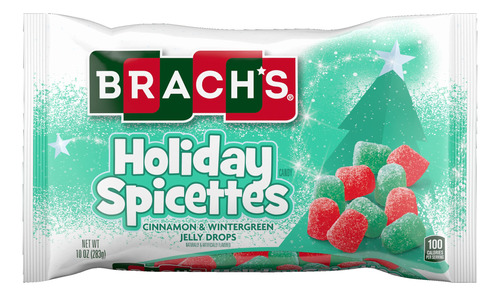 Brach's Holiday Spicettes, Gotas De Goma De Gelatina De Cane