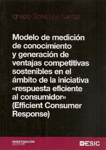 Libro Modelo De Medición De Conocimiento Y Generación De Ven