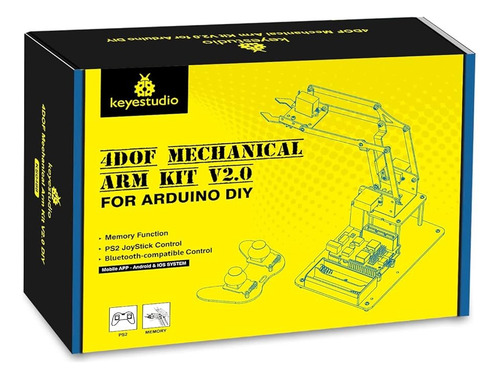 Kit Brazo Robot Keyestudio V2.0 Diy - Robótica