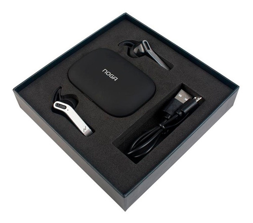 Auriculares Bluetooth In Ear Twins 3 Wireless + Estuche Noga