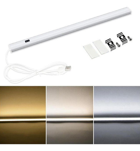 Luz Del Armario Led, Versión Sensor De Cálido + 50cm