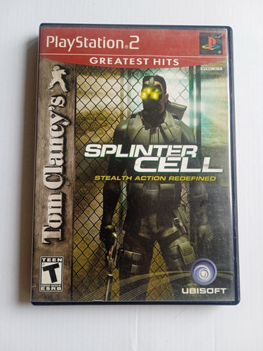 Tom Clancy Splinter Cell Stealth Action Redefined Ps2