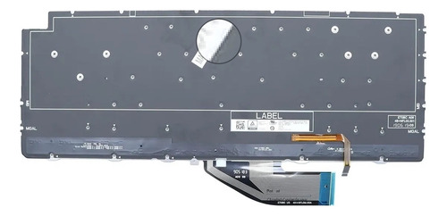 Teclado Compatible Con Laptop Dell Xps 13 7390 2 En 1 Negro Español Latinoamérica