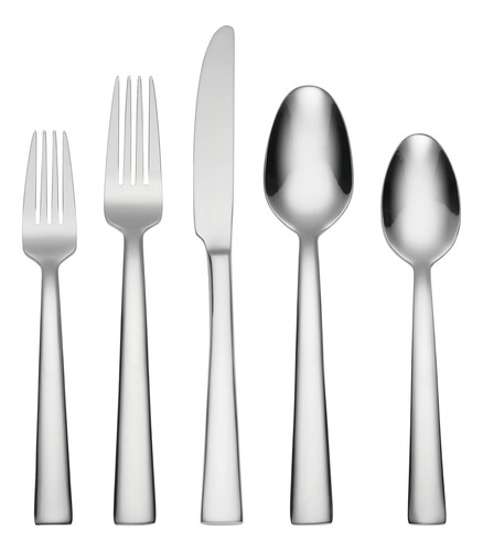 Juego De Cubiertos Plateados 45 Pzas Inox 18/0 Servicio 8