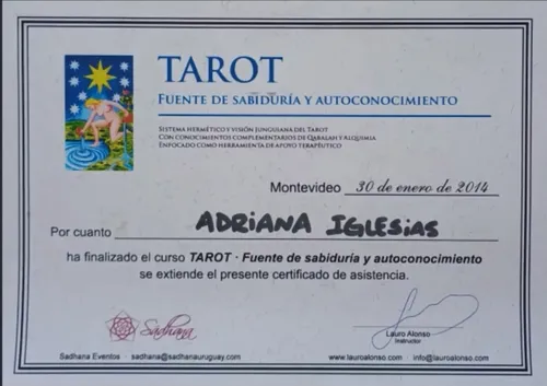 Tarotista En Montevideo. Más De 20 Años Avalan Mis Sesiones.