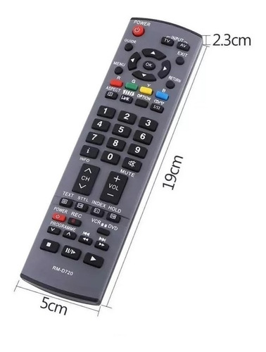 Control Remoto Universal Panasonic Lcd Led Plasma Tv