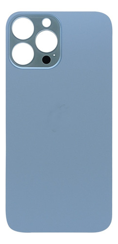 Tapa Trasera Para iPhone 13 Pro Max Celeste C/logo