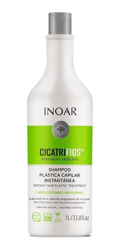 Imagem 4 de 5 de Kit 02 Inoar Cicatrifios Shampoo + Condicionador L