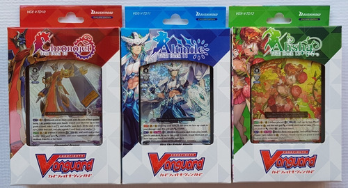 Cardfight!! Vanguard Trial Decks Chronojet, Altmile Y Ahsha 