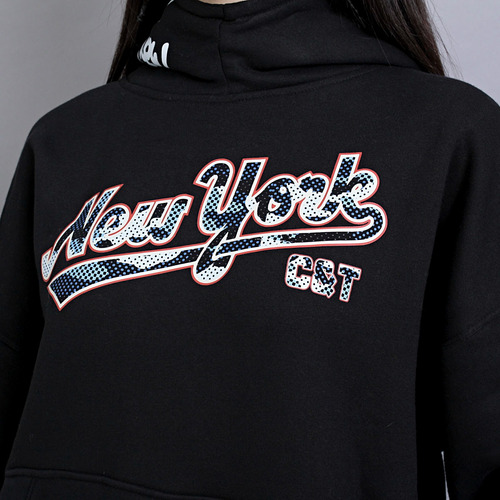 Buzo Hoodie Oversize Charlie & Thomy Mod. Nyc Algodón