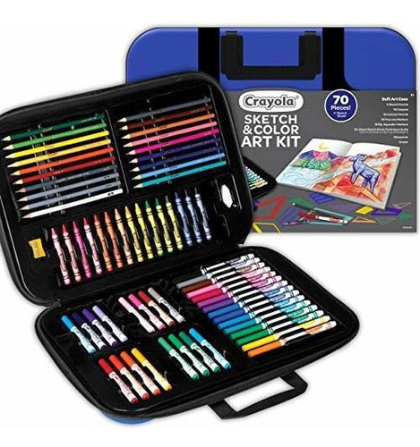 Juego De Dibujo Colorearde Crayola70piezascuaderno De Dibujo