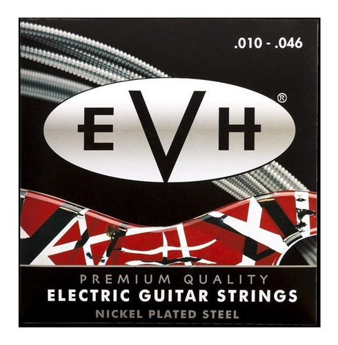 Cuerdas Evh  Guitarra Electrica 010-046 Oficinatuya