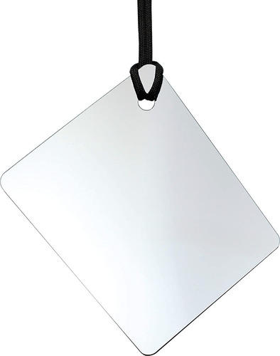 Mirror On A Rope Reflectx Travel Shower Mirror - Light And D