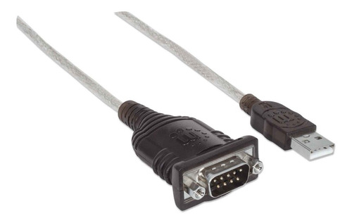 Cable Adaptador Usb Serie Db9 Rs232 Manhattan 205153 Win10