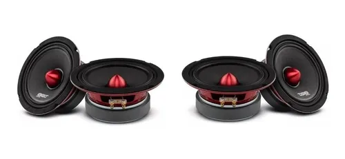 comprar Paquete De 4 Bocinas Medio Rango Open Show Ds18 Pro-x6.4bm