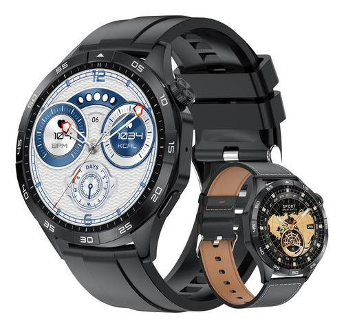 Reloj Inteligente Lemfo Hk4 Bluetooth Calling Nfc Para Exter
