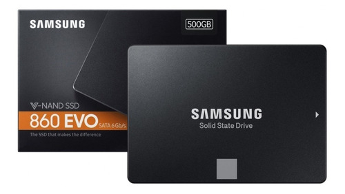 Disco Solido Ssd Samsung 860 Evo 500gb R550/w520 Mb/s