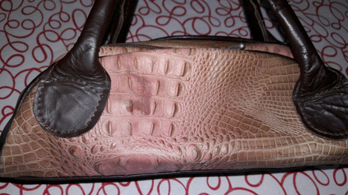 Cartera De Mano Super Pocket. Cuero Labrado.