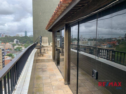 Imagem 3 de 10 de Cobertura Com 2 Dormitórios À Venda, 173 M² Por R$ 970.000,00 - Ondina - Salvador/ba - Co0002