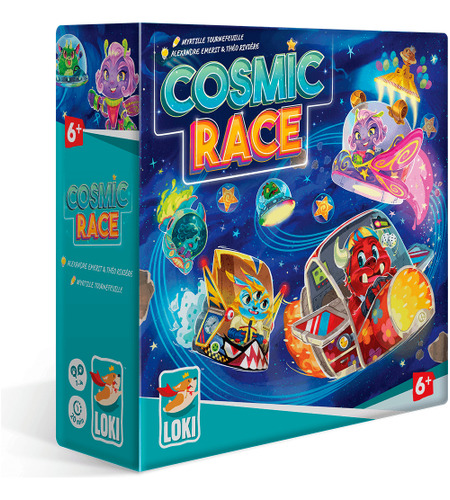 Juego De Mesa - Cosmic Race - Aldea Juegos