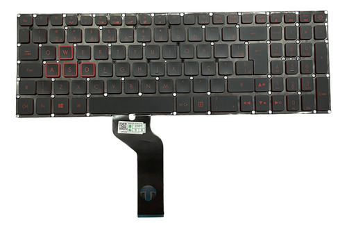 Teclado Para Acer Aspire Nitro Vx5-591g Abnt Br