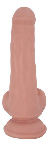 Dildo Consolador Realista Textura Suave - Basics Realistic Color Flesh
