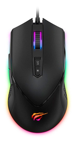 Mouse Gamer 7 Botones Programable Rgb 7000dpi Havit Ms814