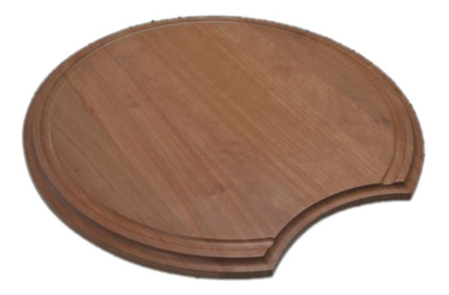 Tabla Madera Picar Johnson Acero Ta O37 Redonda Circular