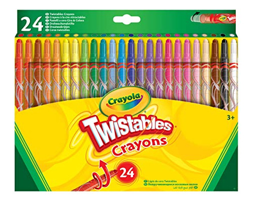 Crayones Para Colorear Crayola Twistables, Colores Surtidos 