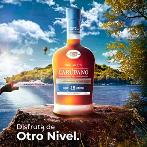 Paquete De 3 Ron Carúpano Añejo Reserva 18 Limitada 750 Ml