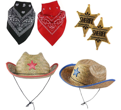 Disfraz De Sheriff De Sombreros De Fiesta Divertidos - Sombr