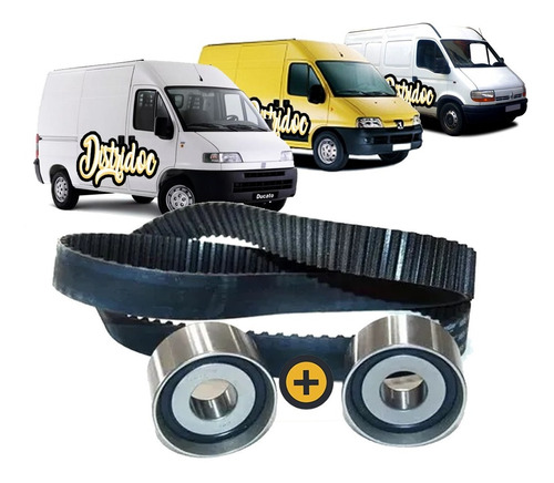 Kit Distribucion Correa Gates Fiat Ducato Boxer Master 2.8