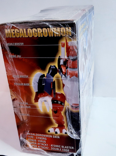 Boneco Digimon Growlmon/megalogrowmon Digivolving Spirits