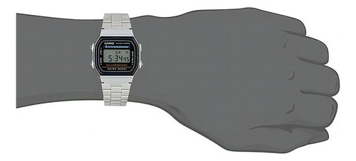 Reloj pulsera Casio A168WA-1Q