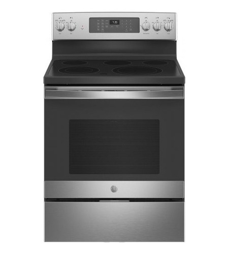 Ge 30 Stainless Steel Freestanding Electric Convection Range