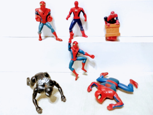  Lote Spiderman Y Marvel Colección Mc Donalds, Burger King