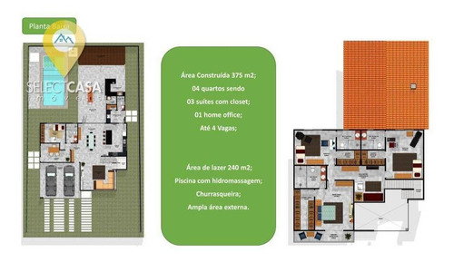 Imagem 4 de 9 de Casa Ampla Alphaville - Ca0335