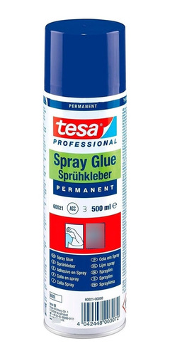 Adhesivo En Spray Profesional Permanente Tesa 500 Ml