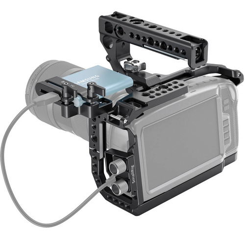 Imagem 1 de 7 de Gaiola Cage Full Smallrig 3130 Handle Nato Para Blackmagic P