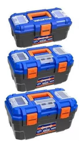 Set X 3 Cajas De Herramienta Plasticas Wadfow Wtb2103 - Tyt