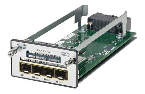 Paquete 4 Módulos Cisco C3kx-nm-1g Para 4 Gibics De 1gb 