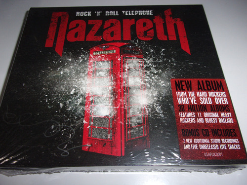 2 Cds Nazareth Rock N Roll Telephone Nuevo Europeo 31d 