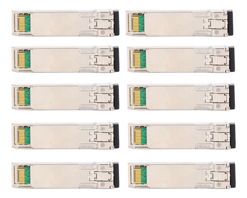 Módulo De Fibra Óptica Dual, 10 Unidades, Monomodo Gigabit,