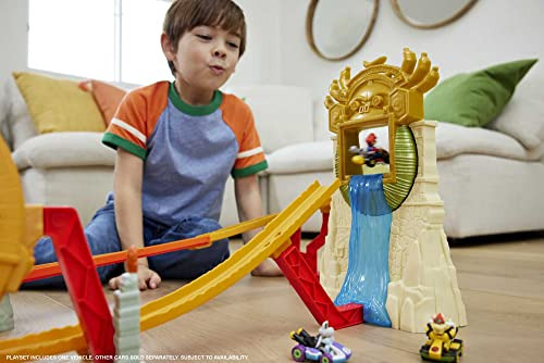 Hot Wheels The Super Mario Bros. Movie Track Set, Jungle Kin