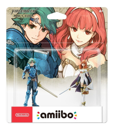 Alm Celica Amiibo Fire Emblem Pack Doble - Nintendo 