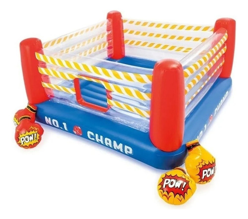 Pula Pula Ringue De Boxe Inflável Intex Jump-o-lene